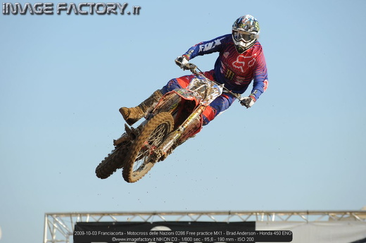 2009-10-03 Franciacorta - Motocross delle Nazioni 0286 Free practice MX1 - Brad Anderson - Honda 450 ENG